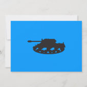 Armee-Camouflage-Geburtstag Einladung (Rückseite)