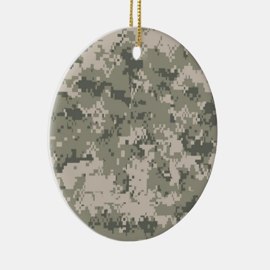 Armee-Camouflage Keramikornament (Rechts)
