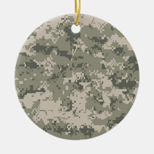 Armee-Camouflage Keramikornament (Vorne)