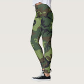 Armee-Camouflagemuster-Leggings Leggings (Links)