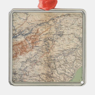 Armee der Cumberland-Kampagnen Ornament Aus Metall