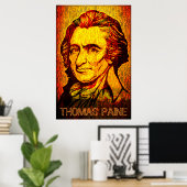 Armee der Principles Thomas Paine Print Poster (Heimbüro)