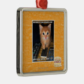 Armee der schlechten Roboter Silbernes Ornament (Rechts)