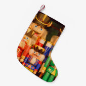 Armee der Weihnachtsnussknacker Kleiner Weihnachtsstrumpf (Vorderansicht (hängend))