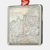 Armee des Cumberlands Silbernes Ornament (Links)