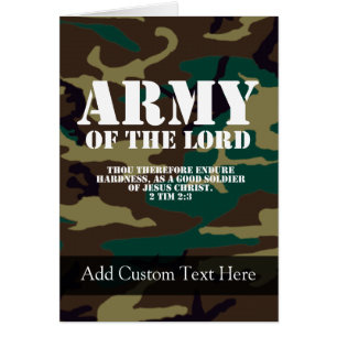 Armee des Lords, Bibelscripture-Camouflage