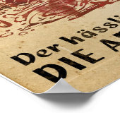 Armee des Stahls - Propaganda Poster (Ecke)