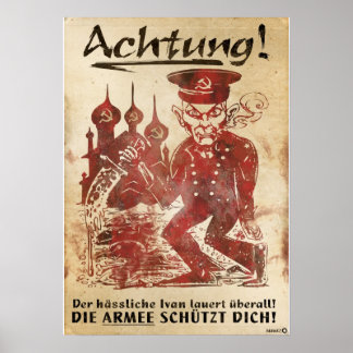 Armee des Stahls - Propaganda Poster