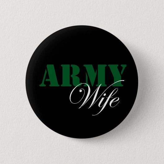 Armee-Ehefrau Button (Vorderseite)