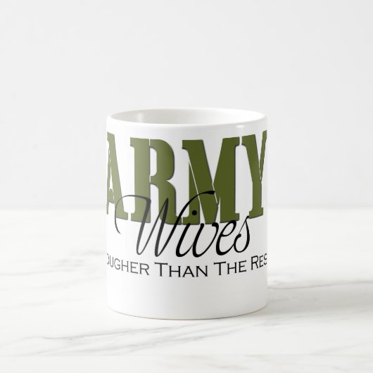 Armee-Ehefrau-Tasse Kaffeetasse (Mittel)