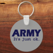Armee. Es ist einfach in Ordnung. - USAFA - Farben Schlüsselanhänger (Vorderseite)