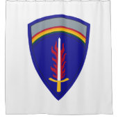 Armee Europa USAREUR Duschvorhang (Vorderseite)