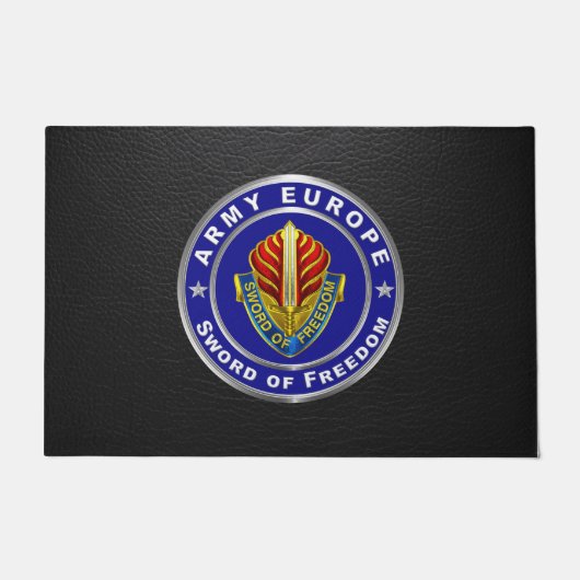 Armee Europa USAREUR Fußmatte (Vorderseite)