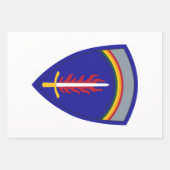 Armee Europa USAREUR Geschenkpapier Set (Vorderseite 2)