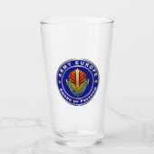 Armee Europa USAREUR Glas (Vorderseite)