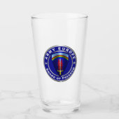 Armee Europa USAREUR Glas (Vorderseite)