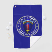 Armee Europa USAREUR Golfhandtuch (Insitu)
