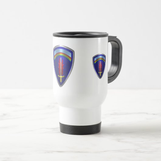 Armee Europa USAREUR Reisebecher (VorderseiteRechts)