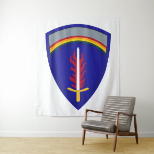 Armee Europa USAREUR Wandteppich