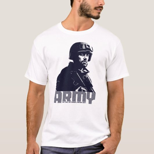 Armee - Festigkeit Präzision und Dedication T-Shirt (Vorderseite)