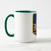 Armee-Flaggen-Schild Tasse (Links)