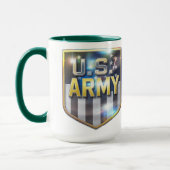 Armee-Flaggen-Schild Tasse (Links)