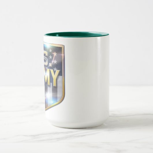 Armee-Flaggen-Schild Tasse (Zentrum)