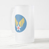 Armee-Fliegerkorps-Schild Mattglas Bierglas (Vorderseite Links)