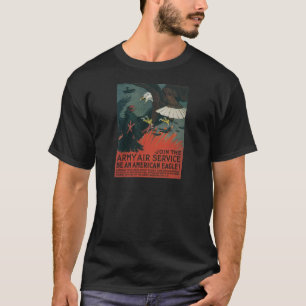Armee-Fluglinienverkehr circa 1917 T-Shirt