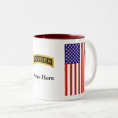 Armee-Förster-Schule - Sieg-Tasse Zweifarbige Tasse (VorderseiteRechts)