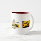 Armee-Förster-Schulvorsprung - wir überlebten - Zweifarbige Tasse (VorderseiteRechts)