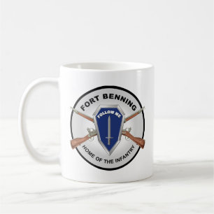 Armee - Fort Benning, GA - Zuhause der Infanterie Kaffeetasse