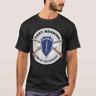 Armee - Fort Benning, GA - Zuhause der Infanterie T-Shirt