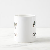 Armee-Freundin-Camouflage-Herz Kaffeetasse (Mittel)