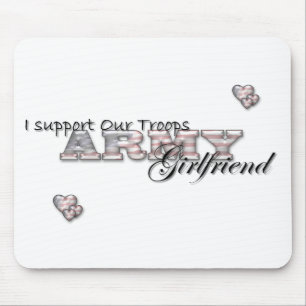 Armee Freundin-Mousepad Mousepad
