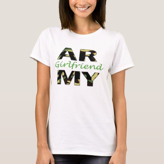 Armee-Freundin T-Shirt (Vorderseite)