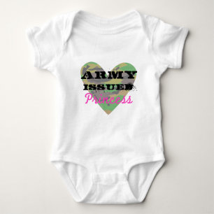 Armee gab Prinzessin heraus Baby Strampler