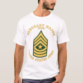 Armee - Generalmajor - SGM - flach T-Shirt (Vorderseite)