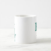 Armee gestapelte fette Typografie Minimaldesign Kaffeetasse (Mittel)