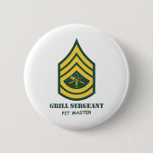 Armee-Grill-Sergeant Button (Vorderseite)