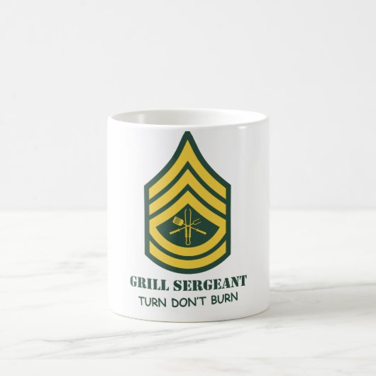 Armee-Grill-Sergeant Kaffeetasse (Mittel)
