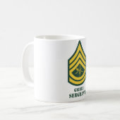 Armee-Grill-Sergeant Kaffeetasse (Vorderseite Links)