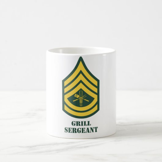 Armee-Grill-Sergeant Kaffeetasse (Mittel)