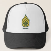 Armee-Grill-Sergeant Truckerkappe (Vorderseite)