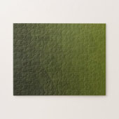 Armee-grün-oliv-gradiender geometrischer Maschenmu Puzzle (Horizontal)