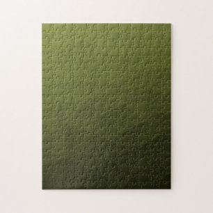 Armee-grün-oliv-gradiender geometrischer Maschenmu Puzzle