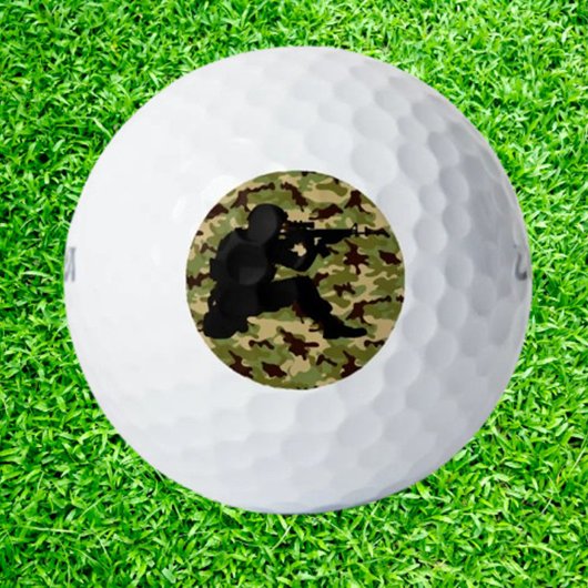 Armee-Grün-Tarnung Golfball