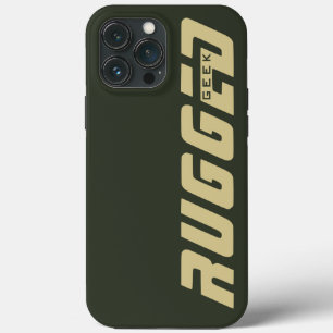 Armee grün und Gold RUGGED GEEK Case-Mate iPhone Hülle