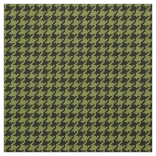 Armee-grünes und schwarzes stoff