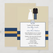 Armee-Hochzeits-Einladung Einladung (Vorne/Hinten)